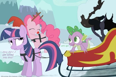 My Little Reindeers   Christmas My Little Pony FiM By DiegoTan On ...