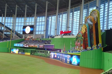 Marlins Park, Section 35, Home Of Miami Marlins