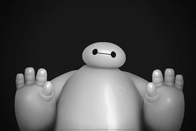 Big Hero 6 Baymax Cartoon Cute Robot Funny Free Desktop ...