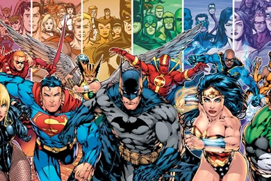 Batman Black Canary Black Lightning Dc Comics Green Lantern ...