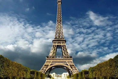Eifel Tower Amazing Magic Cloud Green Screen Backgrounds Footage ...