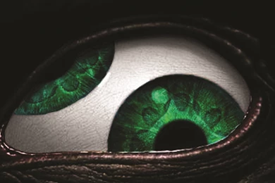 Scary Green Black Eye