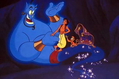 Susie Blake As Genie In Aladdin HD Backgrounds For iPhone 6 ...