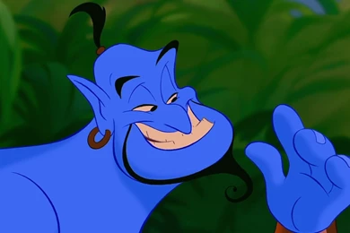Aladdin Genie   Wallpaper.