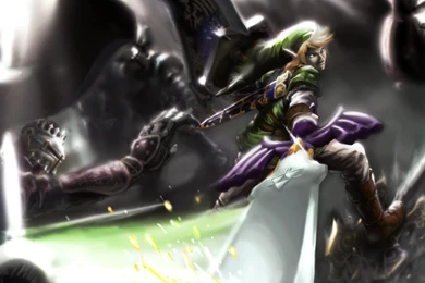 Link The Legend Of Zelda Artwork Elf Master Sword