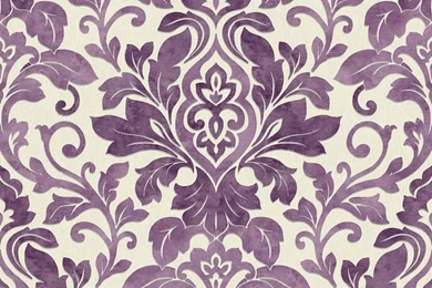 B&M: > Arthouse Opera Mozart Plum Damask Wallpapers   282729 ...