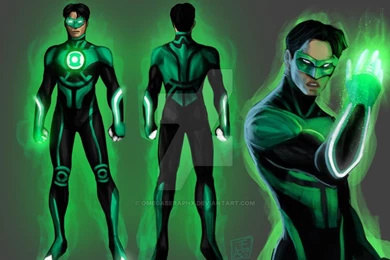 Green Lantern: Emerald Ensemble Entry  Kyle Rayner By Omegaseraphx ...