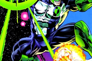 It's A Dan's World: NOW THAT'S A SPLASH PAGE: Kyle Rayner Gets ...