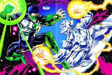 It's A Dan's World: NOW THAT'S A SPLASH PAGE: Kyle Rayner Gets ...