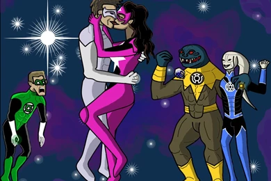 Interspectrum Romance (Kyle Rayner/Carol Ferris) By Philippegagnon ...