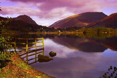 Desktop Wallpapers · Gallery · Nature · Mountain Pond