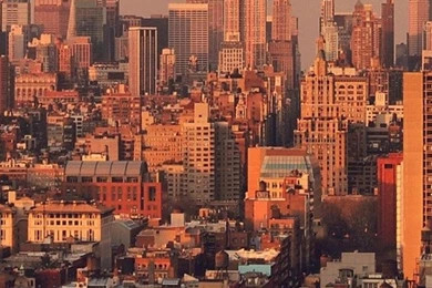 New York Skyscrapers Top View Building iPhone 6 Wallpapers HD