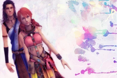 Wallpaper Fang And Vanille By Danielle chan On DeviantArt