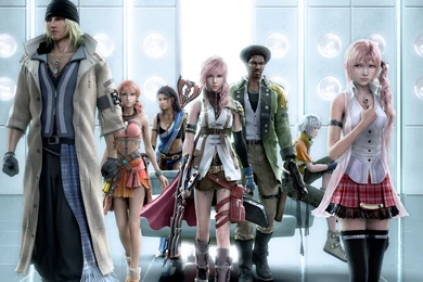 Claire Farron Snow Villiers Serah Farron Oerba Dia Vanille Oerba ...