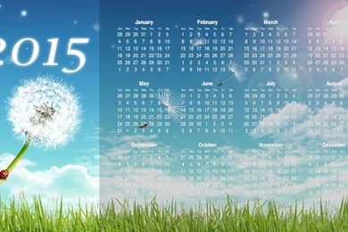2015 Calendar Wallpapers