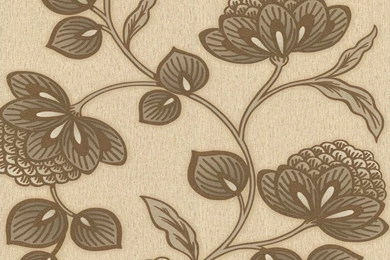 Graham & Brown Nadira Floral Textured Embossed Glitter Vinyl Wallpapers