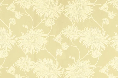 Kimono Gold Floral Wallpapers At Laura Ashley