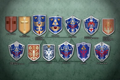 Evolution Of Link's Shield Wallpapers By BLUEamnesiac On DeviantArt