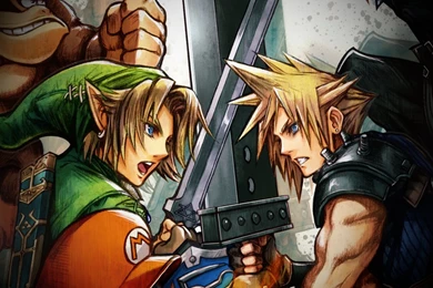 Link Vs. Cloud Wallpapers By Jxudo On DeviantArt