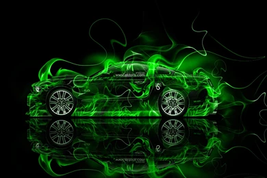 Ford Mustang GT Muscle Fire Car 2014 « El Tony