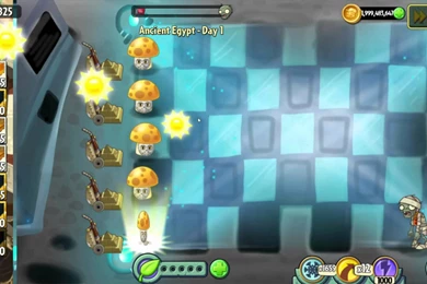 Plants Vs. Zombies 2   The Moon Backgrounds   Texture Modification ...