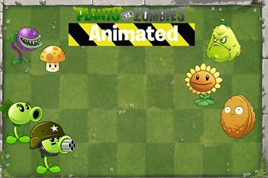 Image   Pvz Animated Background.png   Plants Vs. Zombies Animated ...