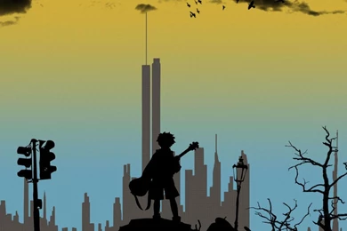 Fooly Cooly Fcl Town City Backgrounds HD Wallpapers Wallpapers ...