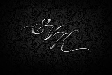 Trying Out Wallpapers With My Initials