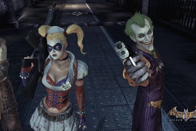 Wallpapers Harley Quinn Batman Arkham Asylum Yuiphone And Joker ...