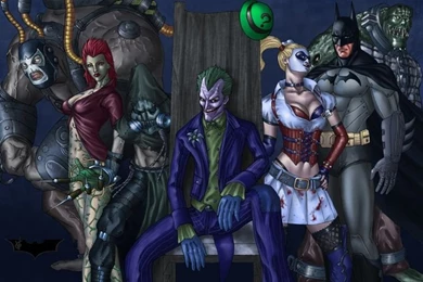 Image Detail For  ... Poison Ivy Killer Croc Batman Arkham Asylum ...