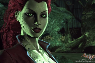 Wallpapers Batman Poison Ivy Close Up Arkham Asylum 1920x1080 ...