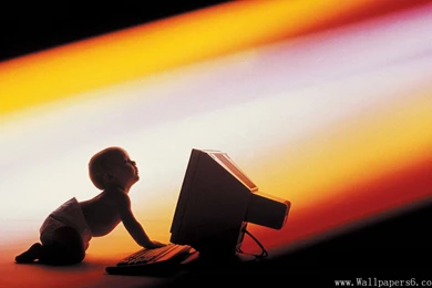 Computers And Baby － Computers Wallpapers   Free Download ...