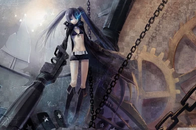 Black Rock Shooter HD Desktop Wallpapers : High Definition ...