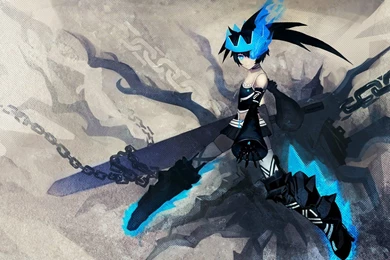Black Rock Crowned   Black Rock Shooter Wallpapers