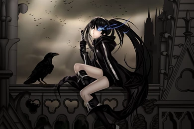 Anime Crow Black Rock Shooter Wallpapers 404   Free HD Wallpapers ...