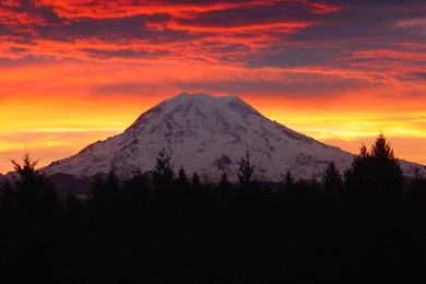 VOLCANO WALLPAPER   (