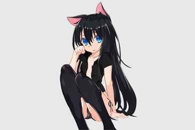 Cat Girl 2 Vector Wallpapers By AssassinWarrior On DeviantArt