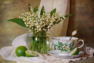 Lily Of The Valley Teacup   (