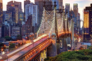 Queensboro Bridge, New York City, NY Widescreen Wallpapers