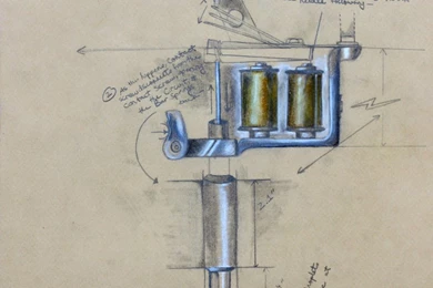 Tattoo Machine By FuzzyMachineGuns On DeviantArt