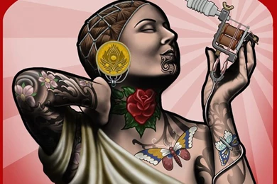 Woman with Tattoo Machine By Agryppina On DeviantArt