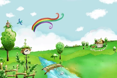 Summer Fairyland Wallpapers For 22 Inch Widescreen LCD Monitor ...