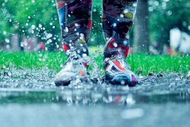 Rain Style: Color Rain Boots Photography Wallpapers － Other ...
