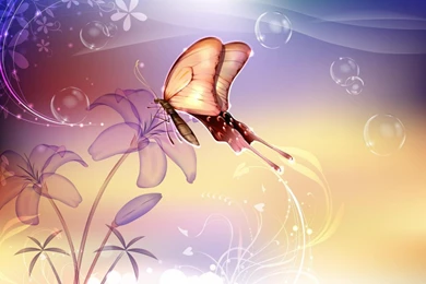 Butterflies: BUTTERFLY DREAMS Flowers Cg Butterflies Fairyland ...
