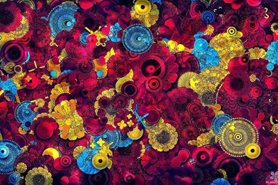 Wallpapers Abstract Circles Patterns Hd Desktop