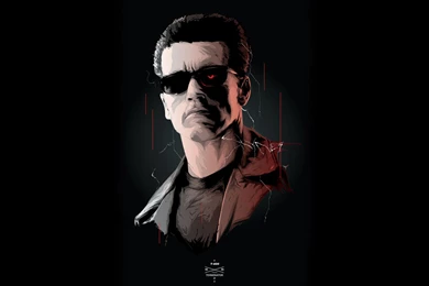 High Resolution Terminator Arnold Schwarzenegger Art Wallpapers ...