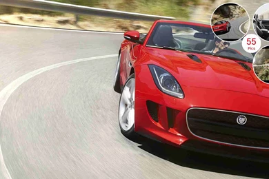 2014 Jaguar F TYPE   Front