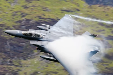 Boeing F 15 E Eagle Gets Sonic Boom Wallpapers 733