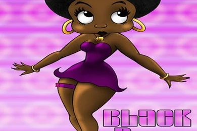 Wallpapers Black Betty Boop Every Hoods Got One Image 615x639 ...