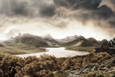 Landscapes Fantasy Art Journey Medieval : Desktop And Mobile ...